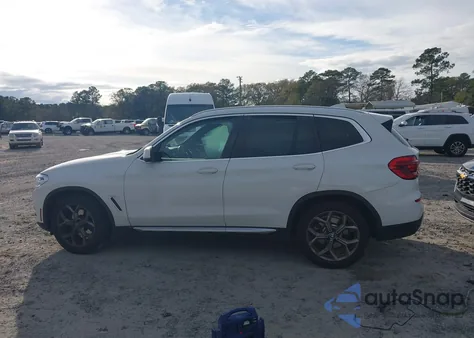 2021 BMW X3 Sdrive30I from USA, damaged, VIN 5UXTY3C05M9E86875